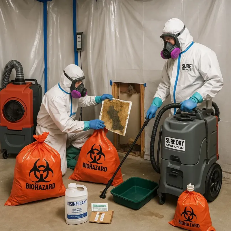 Contaminated Water Handling Protocols process in Olga, FL